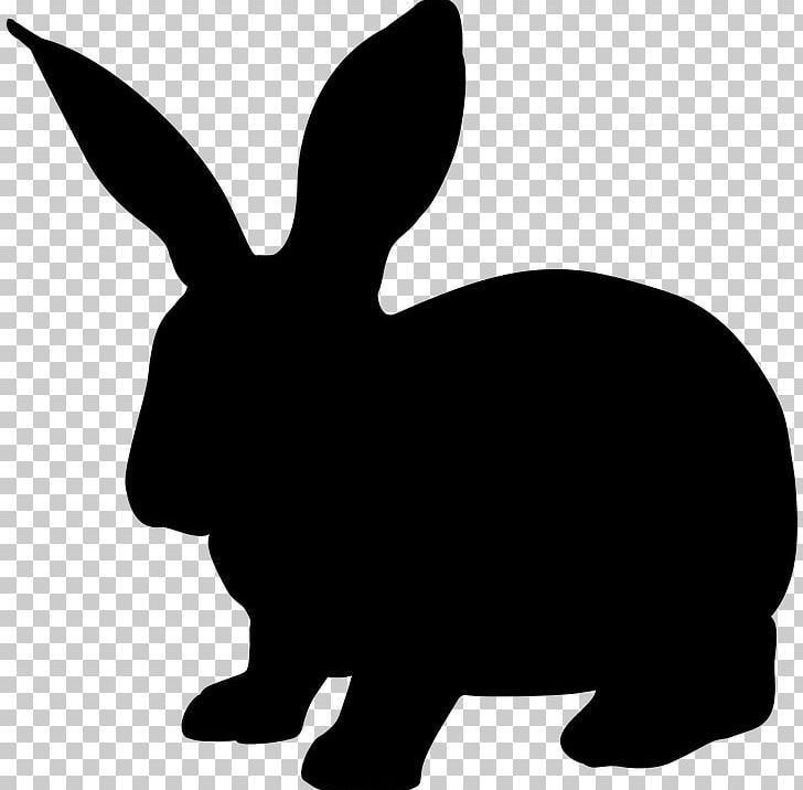 Rabbit Silhouette Hare PNG, Clipart, Animals, Black, Black And White, Decal, Domestic Rabbit Free PNG Download