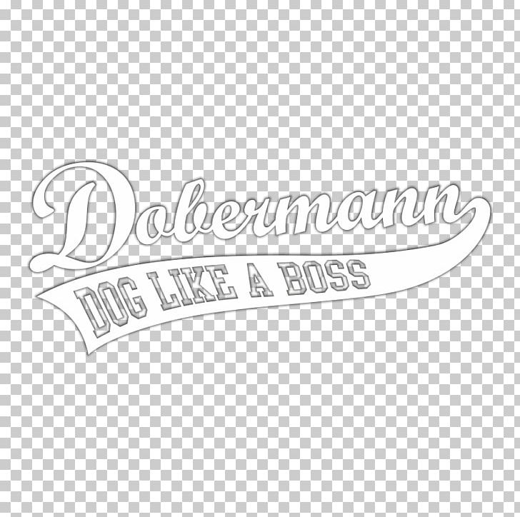 Logo Brand Font PNG, Clipart, Art, Black And White, Brand, Dobermann, Line Free PNG Download