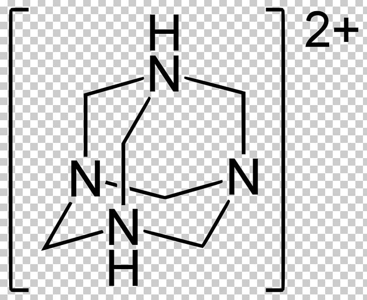 Methenamine Adamantane Benzylpiperazine Chemistry PNG, Clipart, Angle, Area, Art, Benzyl Group, Black Free PNG Download