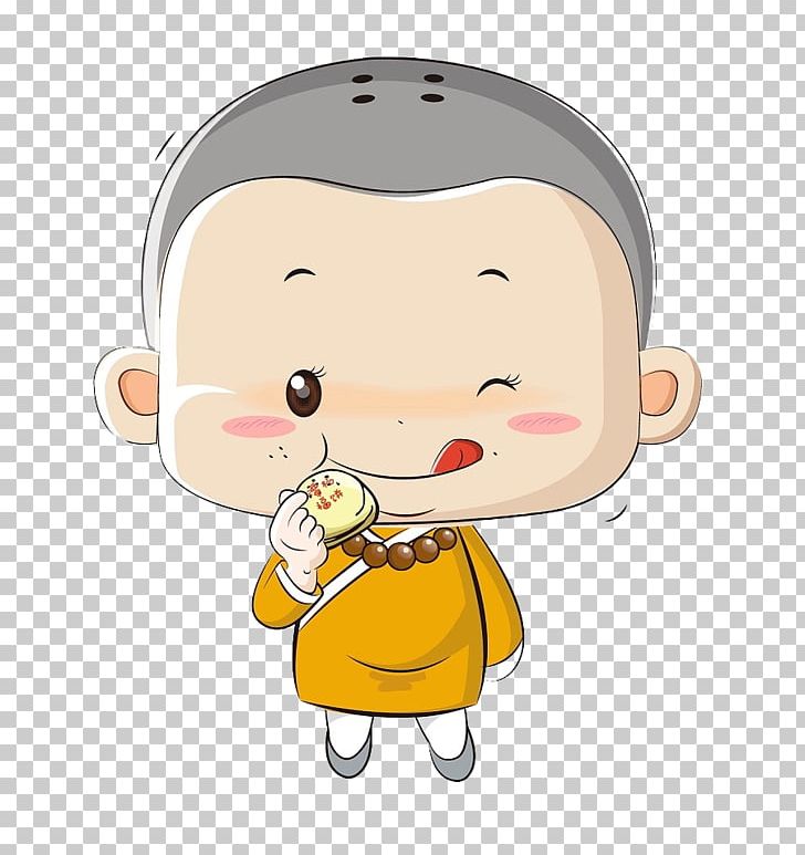 Cartoon Samanera Illustration PNG, Clipart, Boy, Cartoon Character, Cartoon Eyes, Cartoon Monk, Child Free PNG Download