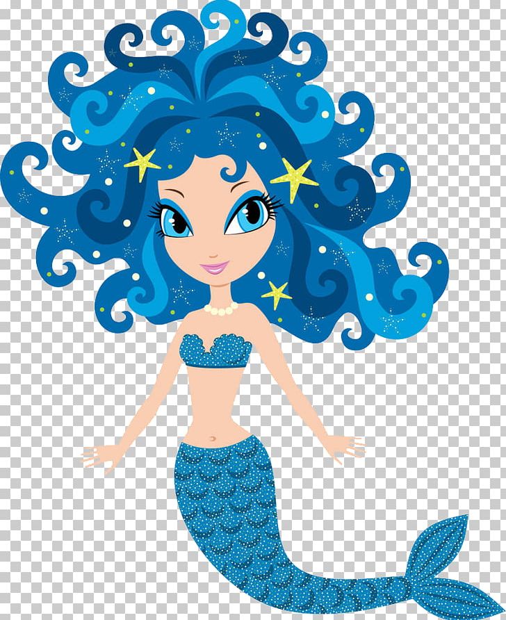 Mermaid Cartoon Drawing Illustration PNG, Clipart, Aquatic, Black Hair, Blue, Board, Body Free PNG Download