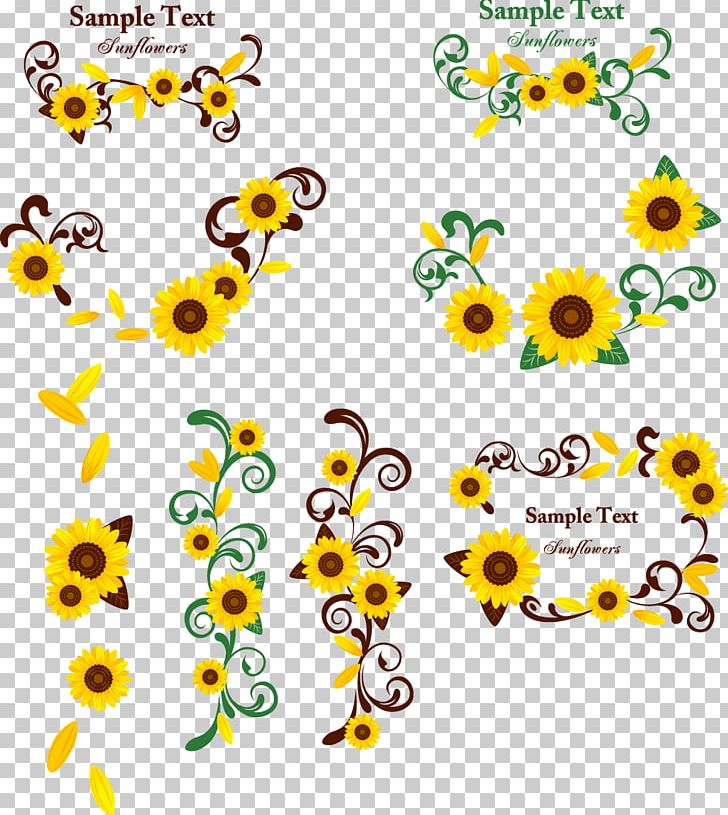 Floral Design Common Sunflower PNG, Clipart, Creative Graphic Design, Designer, Digital Printing, Download, Emoticon Free PNG Download