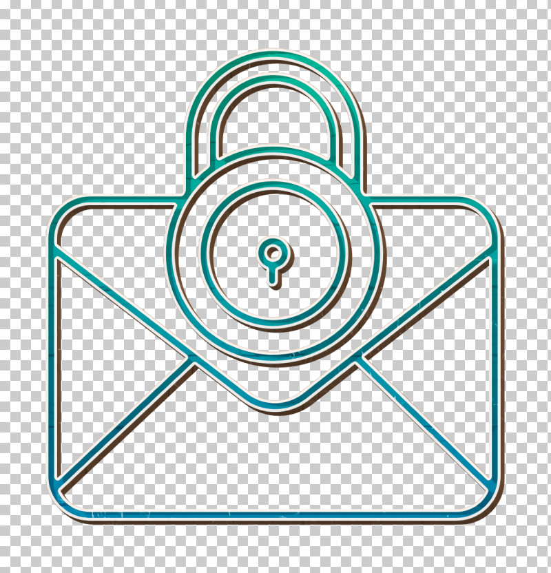 Letter Icon Lock Icon Cyber Icon PNG, Clipart, Aqua, Cyber Icon, Letter Icon, Line, Line Art Free PNG Download