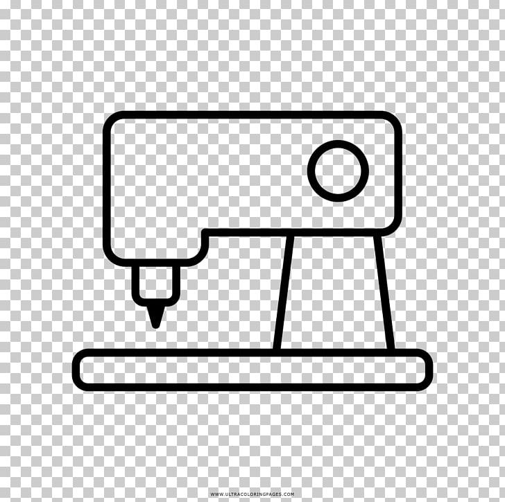 Sewing Machines Drawing Coloring Book PNG, Clipart, Angle, Area, Black, Black And White, Coloring Book Free PNG Download