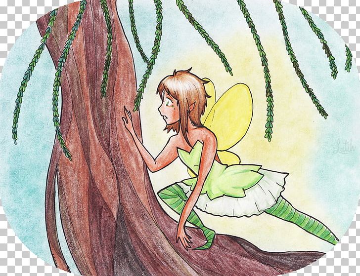 Fairy Illustration Tree Animated Cartoon PNG, Clipart, Angel, Angel M, Animated Cartoon, Art, Autumn Tree Free PNG Download