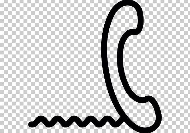 Telephone Line Handset Computer Icons PNG, Clipart, Black, Black And White, Body Jewelry, Computer Icons, Handset Free PNG Download