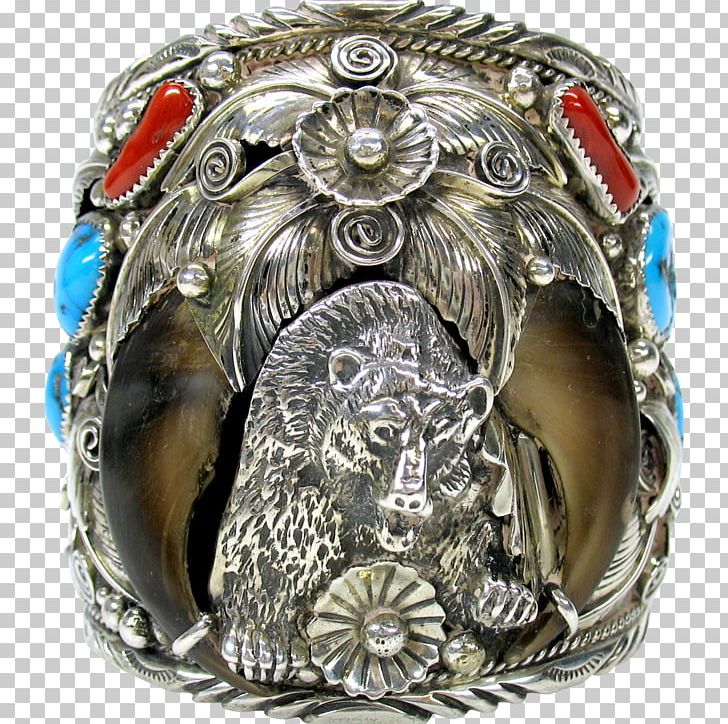 Sterling Silver Navajo Nation Silversmith PNG, Clipart, Americans, Bear, Bear Claw, Brass, Jewellery Free PNG Download