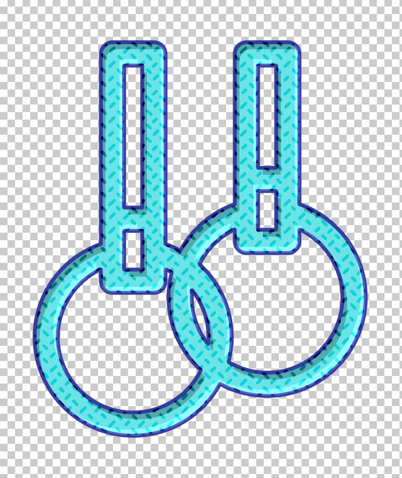 Fitness Icon Rings Icon Gym Icon PNG, Clipart, Fitness Icon, Gym Icon, Rings Icon, Symbol, Turquoise Free PNG Download