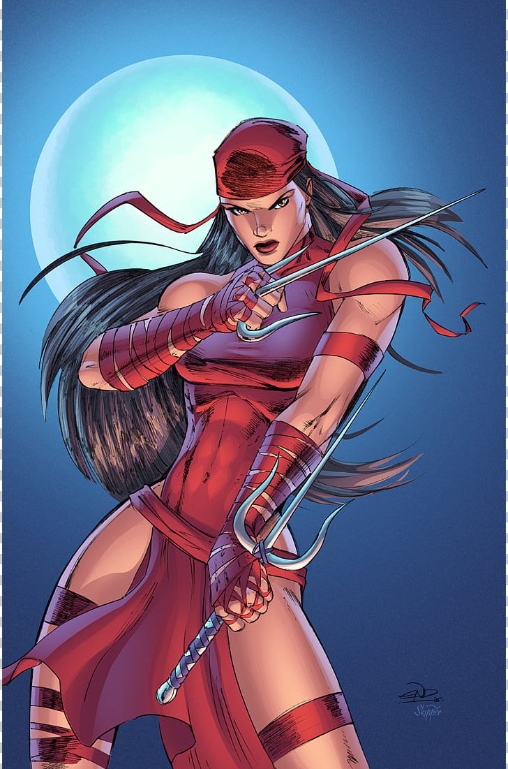 Elektra Punisher Daredevil Bullseye Comic Book PNG, Clipart, Adventurer, Anime, Art, Cg Artwork, Com Free PNG Download