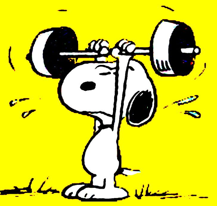 Snoopy Charlie Brown Peanuts Comics YouTube PNG, Clipart, Area, Art, Artwork, Barbell, Black And White Free PNG Download