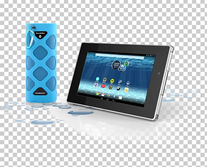 Aquasound Tablet 16bg Blanc Portable Media Player Entertainment Centers & TV Stands Loudspeaker Waterproofing PNG, Clipart, Bathroom, Bluetooth, Display Device, Electronic Device, Electronics Free PNG Download