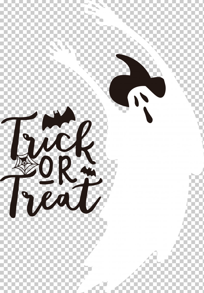Trick Or Treat Trick-or-treating Halloween PNG, Clipart, Black, Black And White, Halloween, Logo, M Free PNG Download