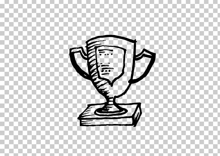 Drawing Line Art Trophy Cartoon PNG, Clipart, Artwork, Award, Black And White, Cartoon, Drawing Free PNG Download