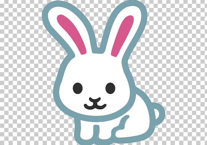 Easter Bunny Emoji Dutch Rabbit Sticker PNG, Clipart, Android, Bunny Ears, Computer, Domestic Rabbit, Dutch Rabbit Free PNG Download