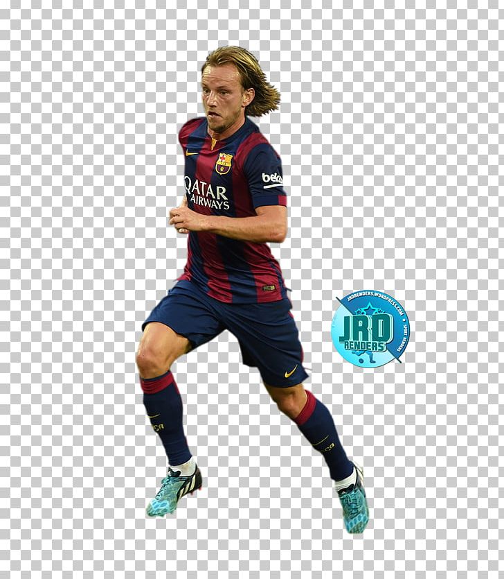 Ivan Rakitić FC Barcelona Croatia National Football Team 2017–18 La Liga Jersey PNG, Clipart, Ball, Clothing, Croatia National Football Team, Fc Barcelona, Football Free PNG Download