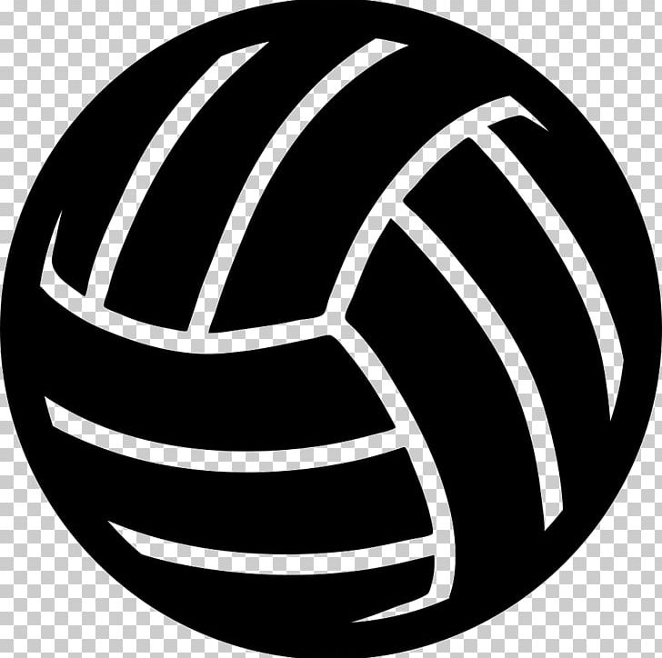 Volleyball Sports Association Computer Icons Team Sport PNG, Clipart, Automotive Tire, Ball, Black And White, Brand, Circle Free PNG Download