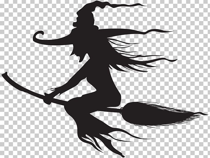 Witchcraft Halloween Silhouette PNG, Clipart, Art, Black And White, Clip Art, Clipart, Computer Wallpaper Free PNG Download