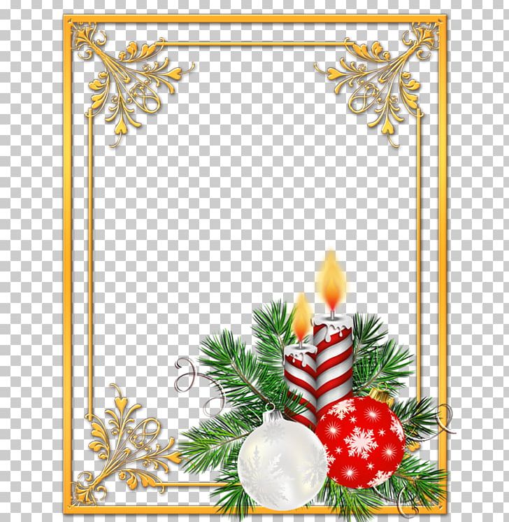 Christmas Film Frame Frame PNG, Clipart, Border, Border Frame, Border Frames, Branch, Candle Free PNG Download