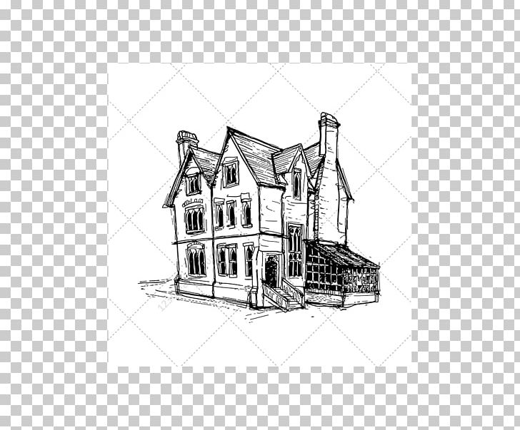 Home House Drawing Sketch PNG, Clipart, Angle, Architecture, Artwork, Black And White, Building Free PNG Download