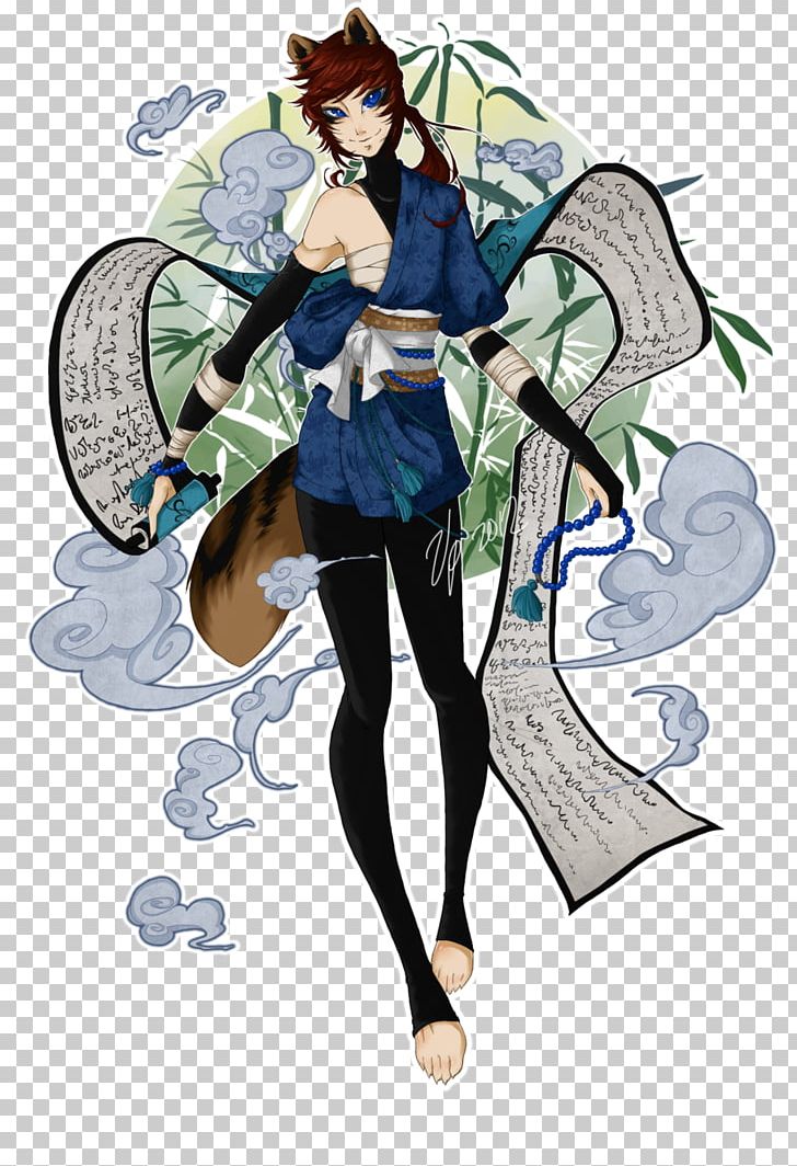 Japanese Raccoon Dog Yōkai Kitsune Shapeshifting Fairy PNG, Clipart, Anime, Art, Costume, Costume Design, Fairy Free PNG Download