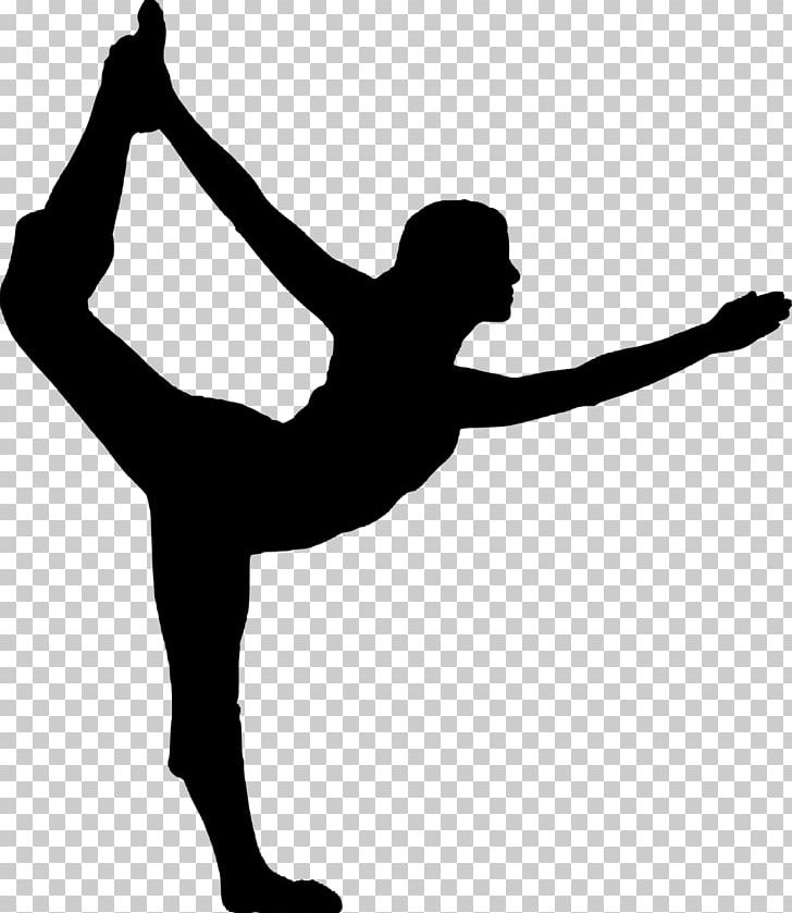 Yoga Vriksasana Silhouette Exercise PNG, Clipart, Arm, Asana, Balance, Black And White, Exercise Free PNG Download