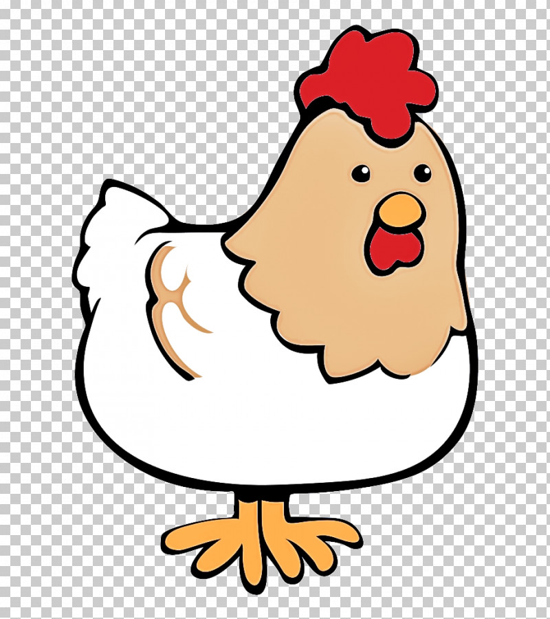 Chicken Bird Cartoon Rooster Beak PNG, Clipart, Beak, Bird, Cartoon, Chicken, Comb Free PNG Download