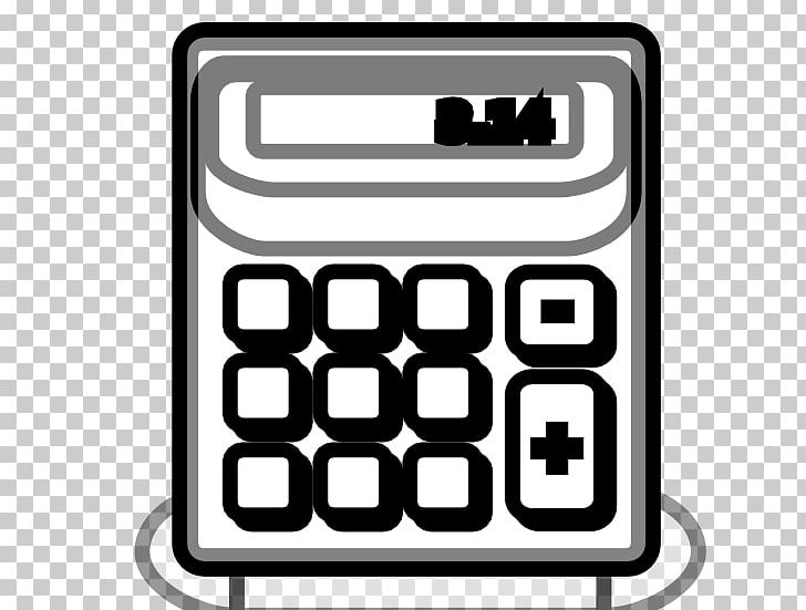 Calculator PNG, Clipart, Area, Black And White, Brand, Calculator, Communication Free PNG Download