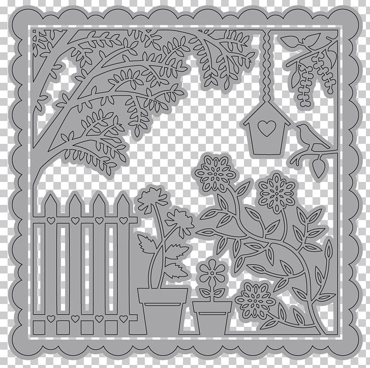 Die Cutting Paper Scrapbooking Craft PNG, Clipart, Albom, Art, Black And White, Border, Craft Free PNG Download