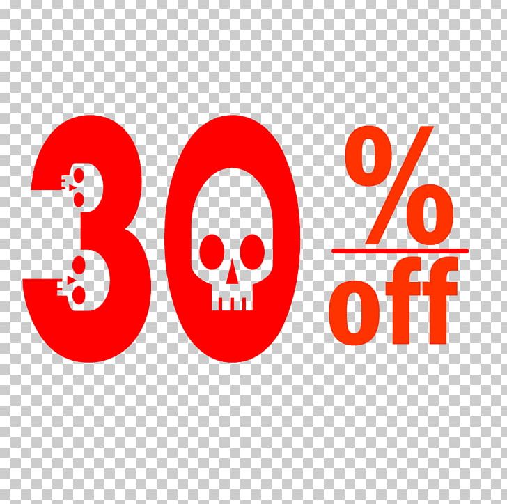 Halloween 30% Discount Tag. PNG, Clipart, Area, Brand, Circle, Line, Logo Free PNG Download