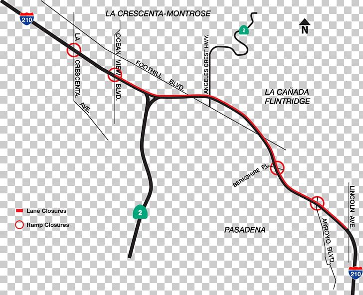 Interstate 210 And State Route 210 California State Route 91 Santa Ana Freeway Interstate 5 In California Hollywood Freeway PNG, Clipart, Angle, Area, California, California State Route 91, Controlledaccess Highway Free PNG Download