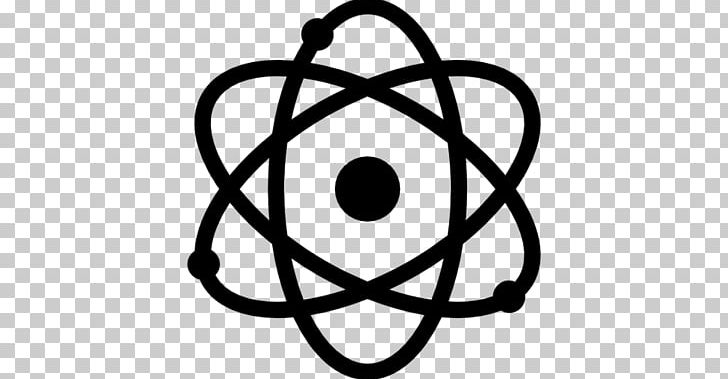 Atom Computer Icons Encapsulated PostScript PNG, Clipart, Atom, Atomic Theory, Black And White, Cdr, Circle Free PNG Download