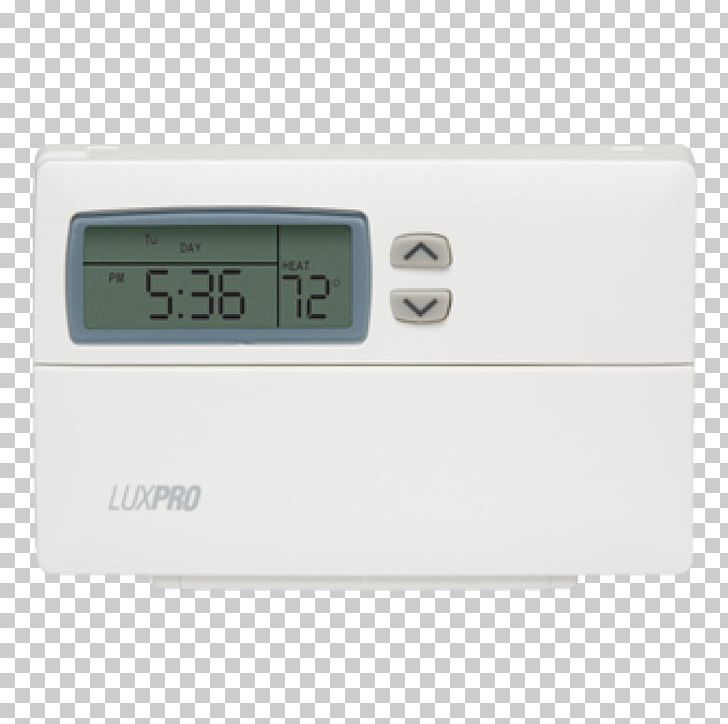 Programmable Thermostat Lux Products Smart Thermostat Humidifier PNG, Clipart, Air Conditioning, Dehumidifier, Duct, Electric Heating, Electronics Free PNG Download