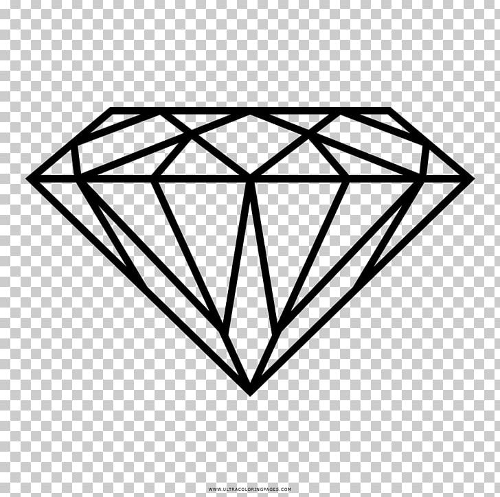 Drawing Diamond Carat Jewellery PNG, Clipart, Angle, Area, Black, Black And White, Carat Free PNG Download