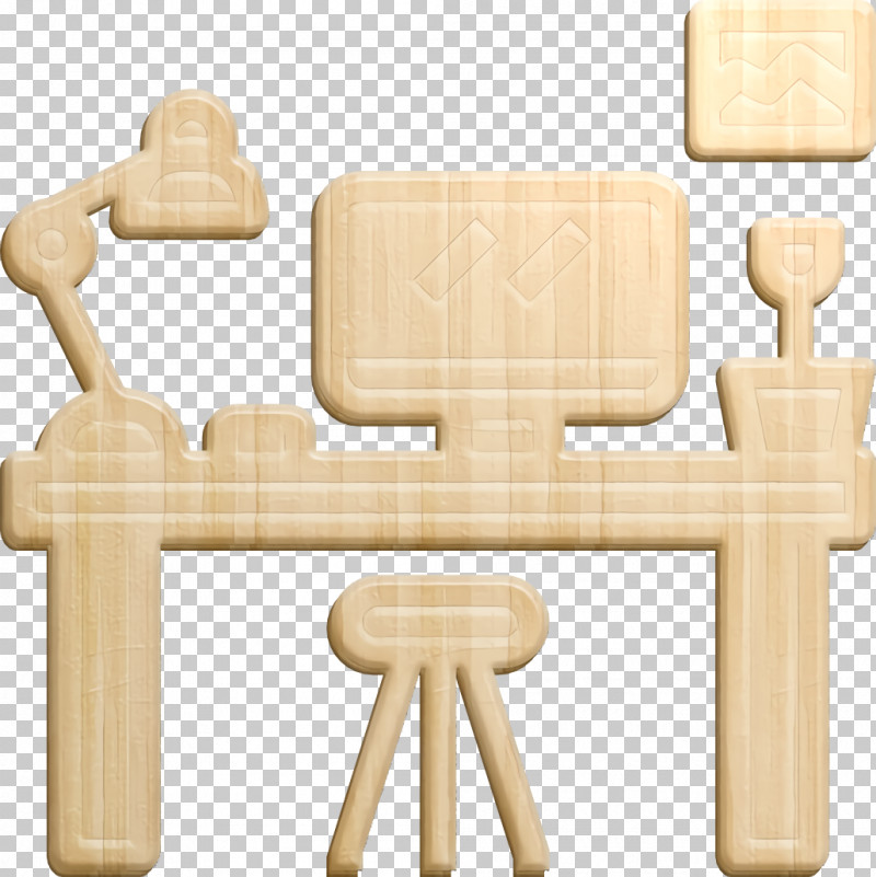 Workplace Icon Business Situations Icon Desk Icon PNG, Clipart, Angle, Chair, Desk Icon, Geometry, Hardwood Free PNG Download