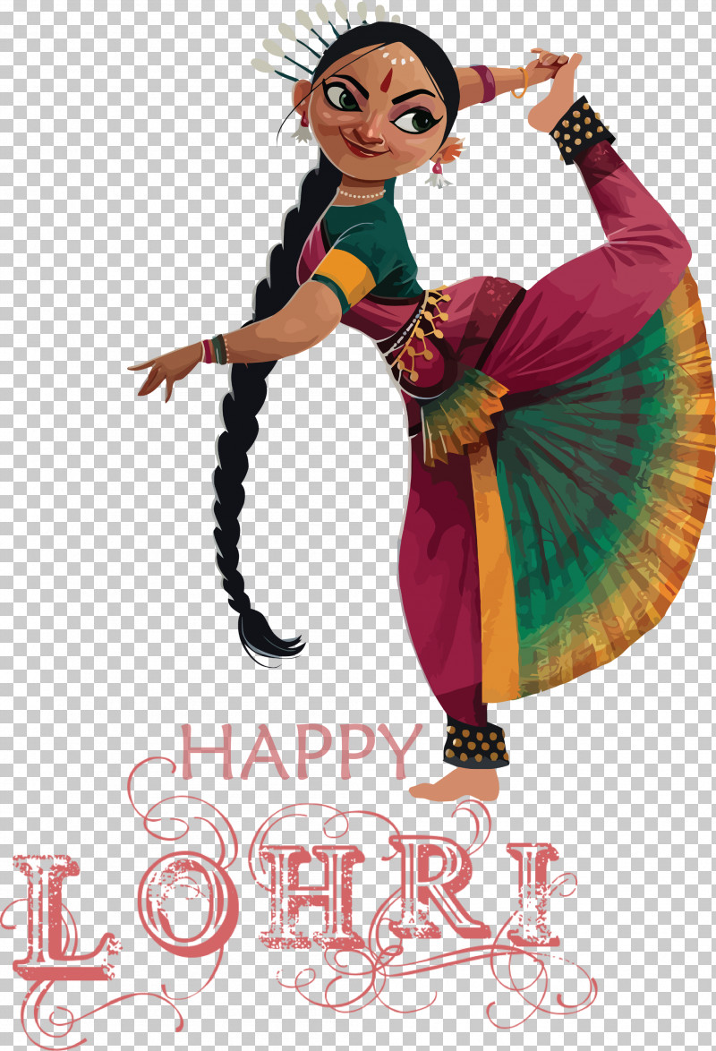 Happy Lohri PNG, Clipart, Cartoon, Character, Costume Design, Drawing, Folk Dance Free PNG Download