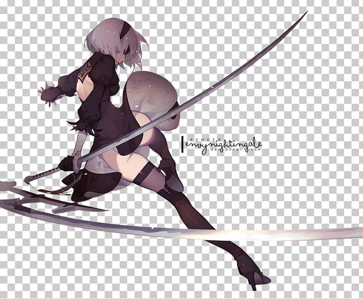 Nier: Automata Artist Pixiv PNG, Clipart, 2017, Anime, Art, Artist, Cold Weapon Free PNG Download