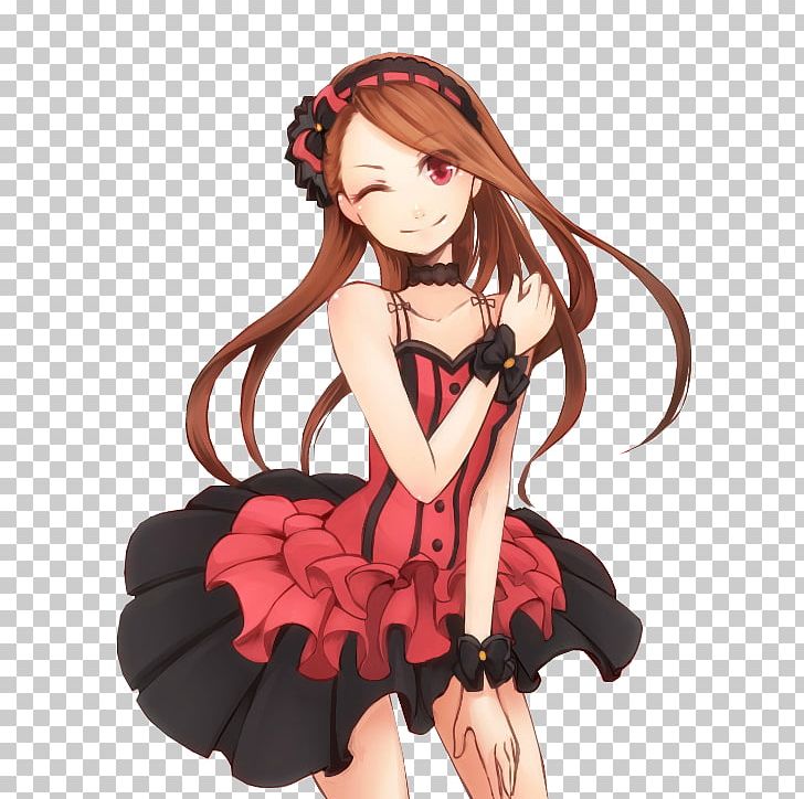 The Idolmaster Cinderella Girls Rin Shibuya Rendering Anime, Anime, black  Hair, manga, cartoon png