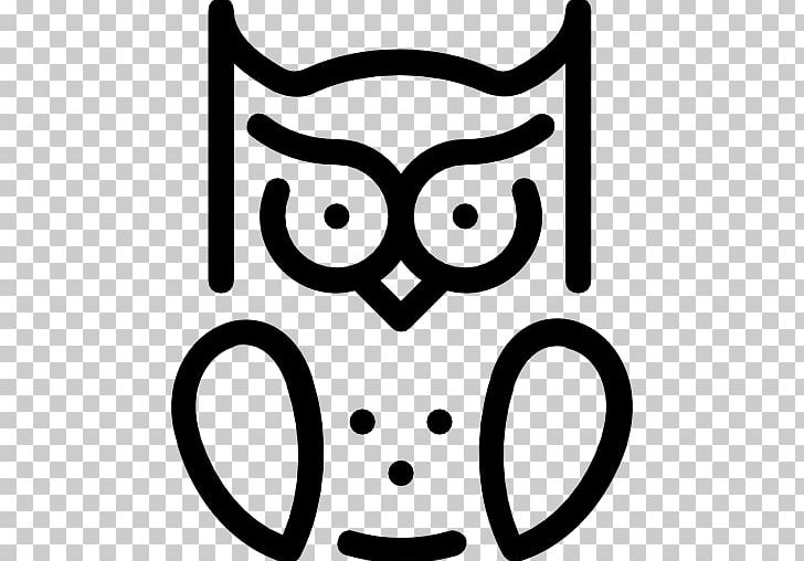 Owl Bird Vertebrate Computer Icons PNG, Clipart, Animal, Animals, Bird, Black, Black And White Free PNG Download