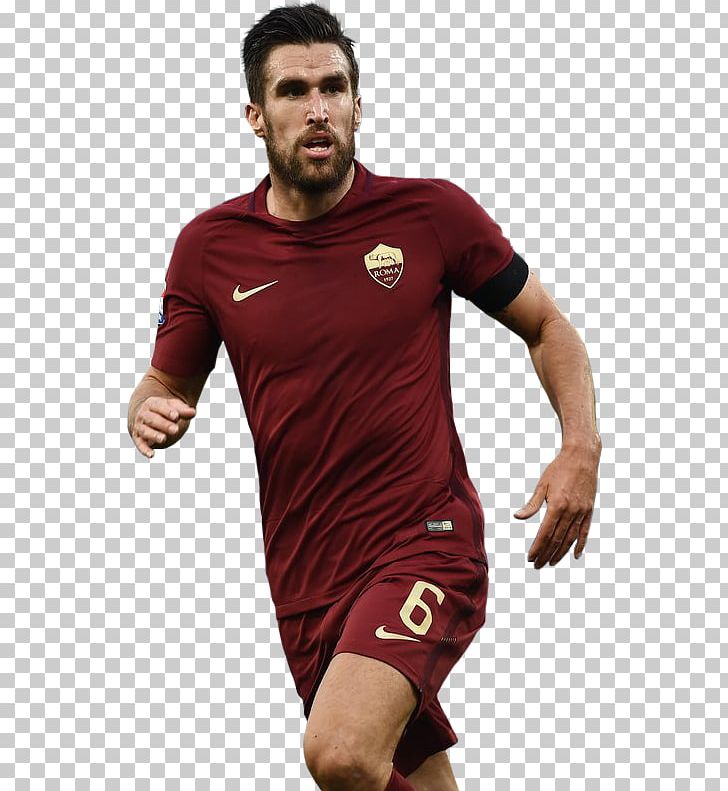 Kevin Strootman A.S. Roma Football Jersey Real Madrid C.F. PNG, Clipart, As Roma, Ball, Clothing, Facial Hair, Football Free PNG Download