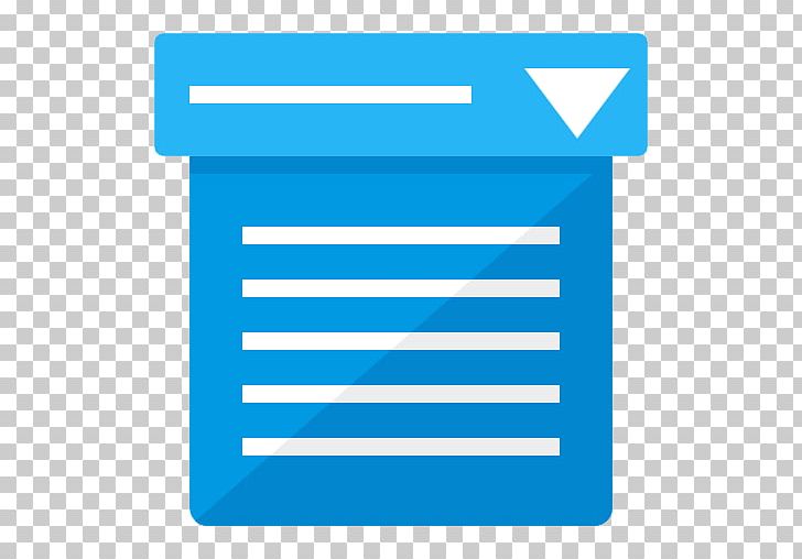 Drop-down List Computer Icons Menu PNG, Clipart, Angle, Area, Blue, Brand, Button Free PNG Download
