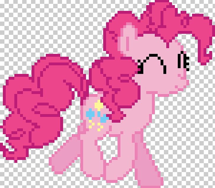 Pinkie Pie Rainbow Dash Pixel Art My Little Pony PNG, Clipart, Area, Art, Cartoon, Deviantart, Fictional Character Free PNG Download