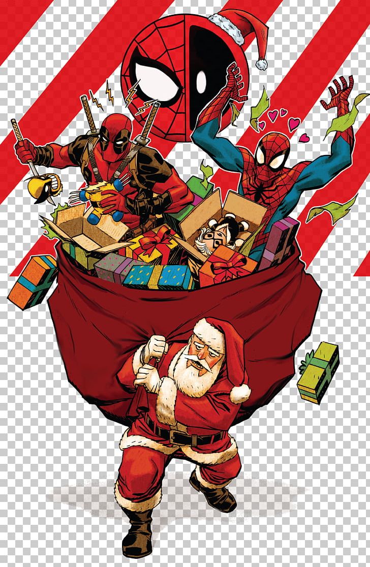Spider-man / Deadpool Spider-man / Deadpool Spider-Man/Deadpool Vol. 1: Isn't It Bromantic Comic Book PNG, Clipart, Art, Bromantic, Cartoon, Christmas, Comic Book Free PNG Download