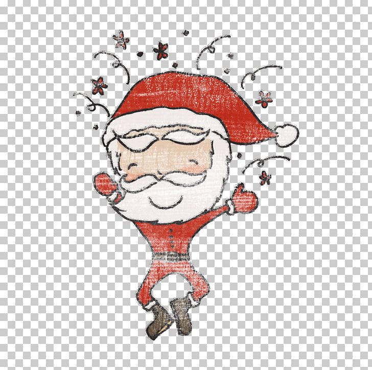 Santa Claus Cartoon Christmas Ornament Illustration PNG, Clipart, Art, Cartoon, Cartoon Grandfather, Christmas, Christmas Ornament Free PNG Download