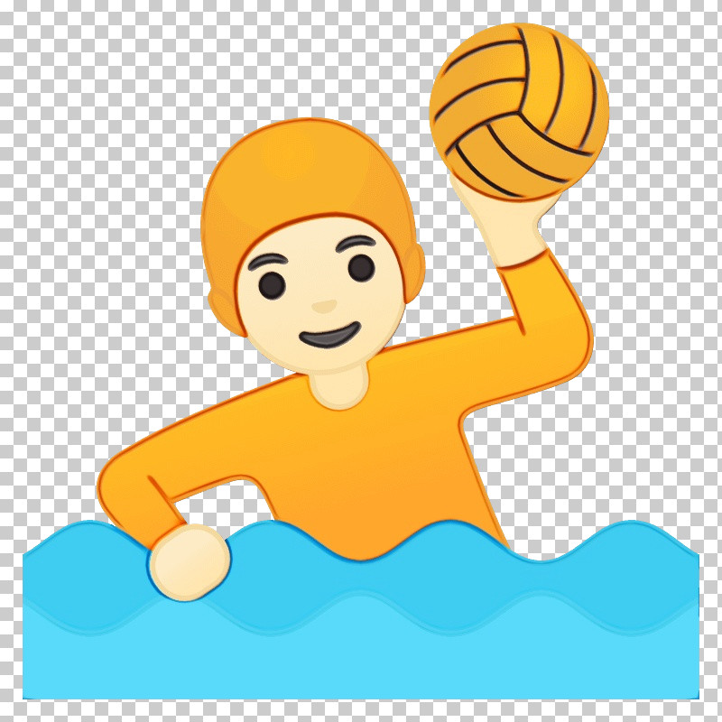 water polo player clipart flowers