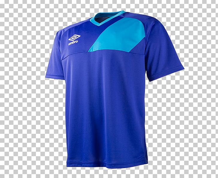 T-shirt Umbro Uniform ユニフォーム PNG, Clipart, Active Shirt, Blue, Clothing, Cobalt Blue, Collar Free PNG Download