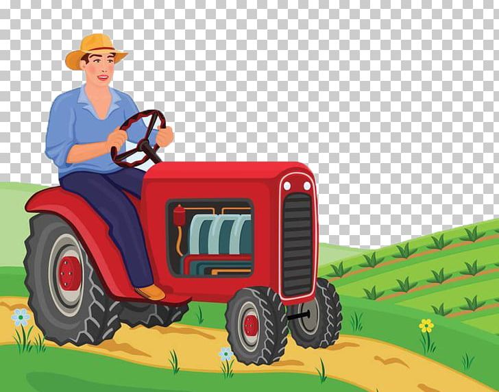 Tractor Farmer Agriculture PNG, Clipart, Agricultural Machinery, Busy, Crop, Farm, Farmland Free PNG Download