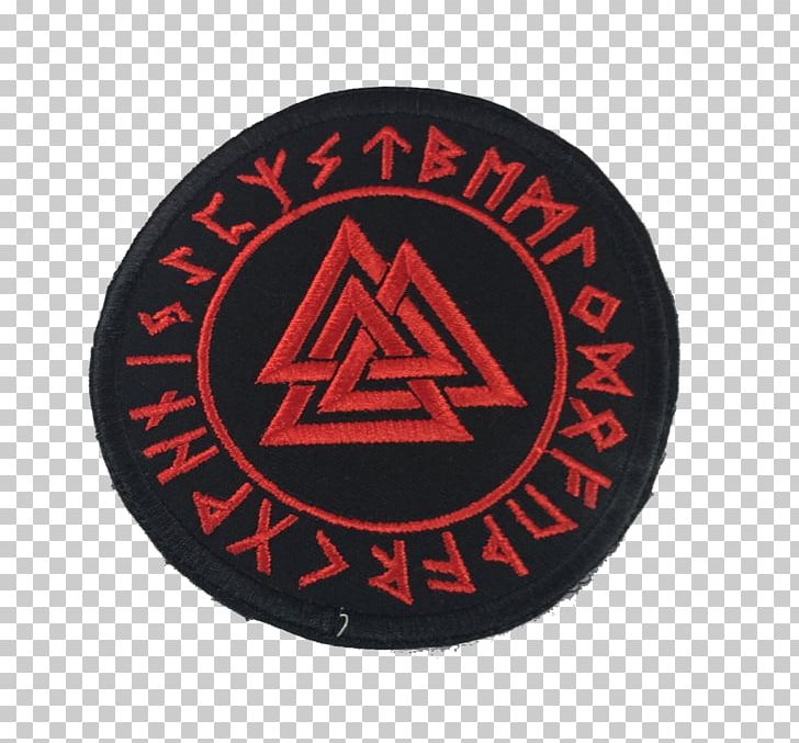 Valknut Runes Old Norse Religion Viking PNG, Clipart, Badge, Brand, Circle, Clothing, Emblem Free PNG Download