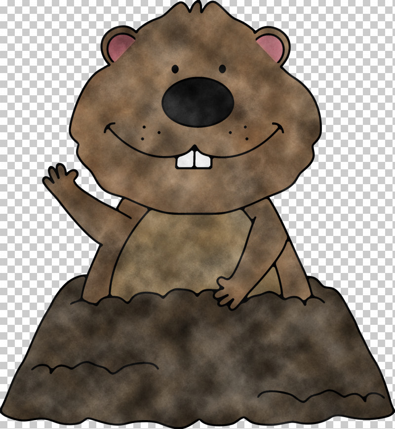 Groundhog Day Happy Groundhog Day Groundhog PNG, Clipart, Animation, Bear, Beaver, Brown, Brown Bear Free PNG Download