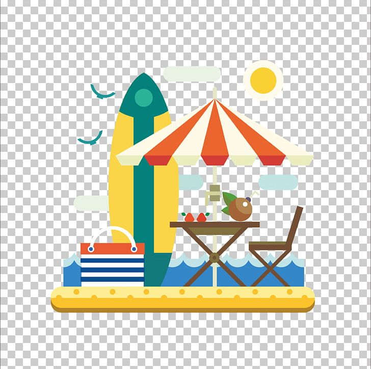 Beach Flat Design PNG, Clipart, Architecture, Area, Art, Beach, Creative Work Free PNG Download