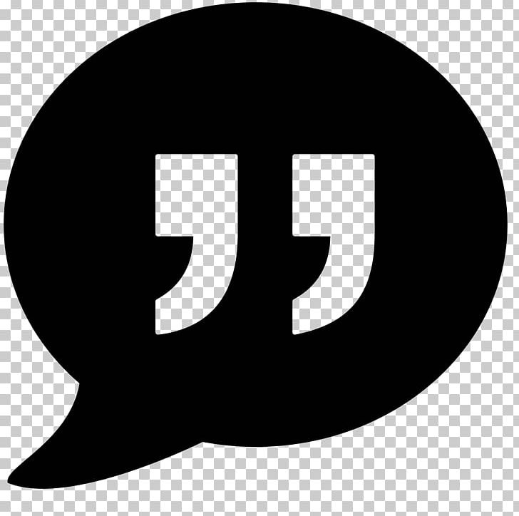 Computer Icons Quotation Mark PNG, Clipart, App, Black And White, Brand, Circle, Citation Free PNG Download